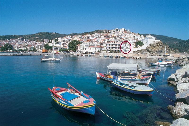 Villa Yiannoula Skopelos Buitenkant foto
